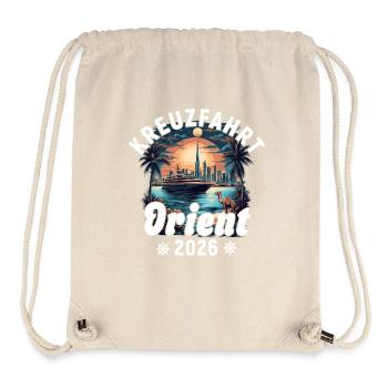 Orient Cruise 2026 - Stanley/Stella Recycled Gym Bag - natural - Front