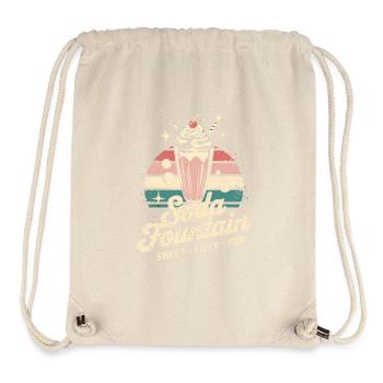 Vintage Soda Advertising - Stanley/Stella Recycled Gym Bag - natural - Front