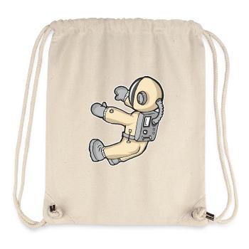 SPACE - Stanley/Stella recycelter Gym Bag - Naturweiß - Vorne