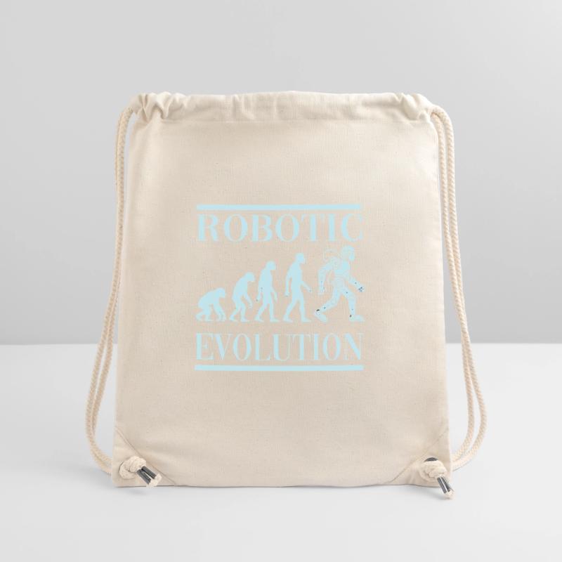 Robot Evolution Progress Human Future Stanley/Stella Recycled Gym Bag