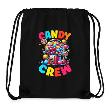 Candy Crew Decoration Candy Lover Sweet Tooth - Stanley/Stella Recycled Gym Bag - black - Front