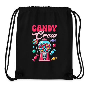Candy Crew Decoration Candy Lover Sweet Tooth - Stanley/Stella Recycled Gym Bag - black - Front