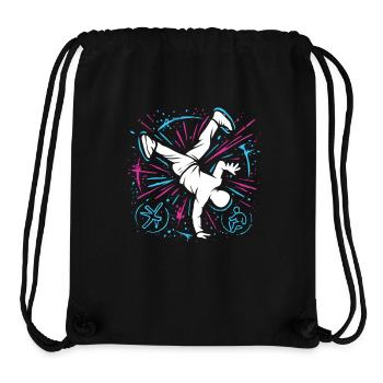 Breakdance Explosion – Streetstyle Tanz - Stanley/Stella recycelter Gym Bag - Schwarz - Vorne