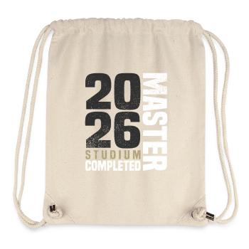Master Abschluss 2026 - Stanley/Stella recycelter Gym Bag - Naturweiß - Vorne