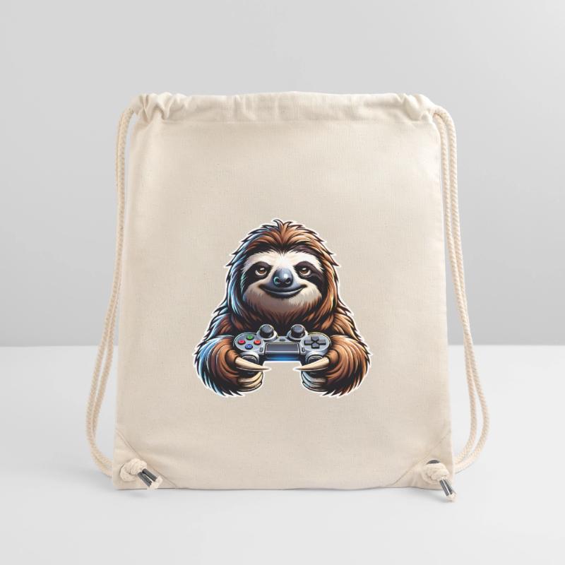 Gaming Sloth Controller Stanley/Stella Recycled Gym Bag