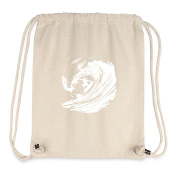 Energetic Surfing Art Surfer - Stanley/Stella Recycled Gym Bag - natural - Front