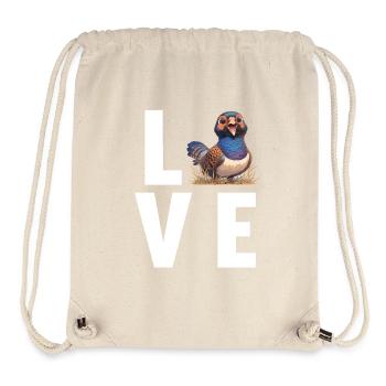 Pheasants Pheasant - Stanley/Stella Recycled Gym Bag - natural - Front