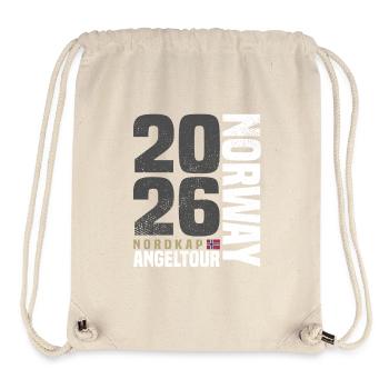 Nordkap Norwegen Angeltour 2026 - Stanley/Stella recycelter Gym Bag - Naturweiß - Vorne