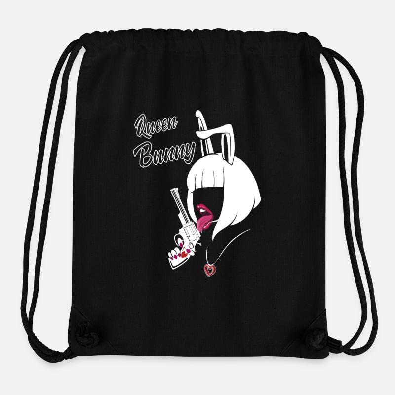 in love - Stanley/Stella Recycled Gym Bag - black