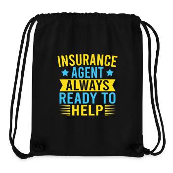Insurance Agent Ready To Help Funny Insurance - Stanley/Stella Recycled Gym Bag - black - Front