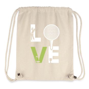 Golf - Stanley/Stella recycelter Gym Bag - Naturweiß - Vorne