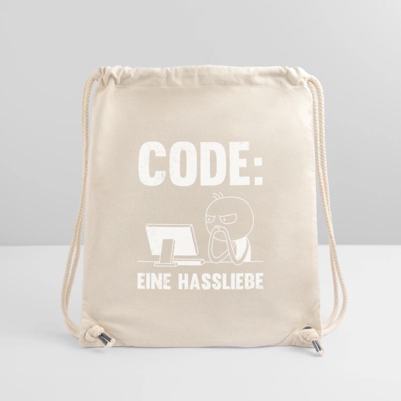 Coder CODE EINE HASSLIEBE LUSTIG Stanley/Stella recycelter Gym Bag