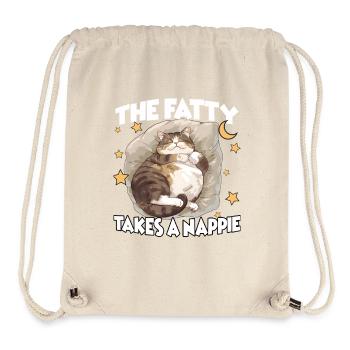 Perfect gift idea for cat lovers Cozy Cat - Stanley/Stella Recycled Gym Bag - natural - Front