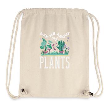 Garten- Und Pflanzenliebhaber Geschenke - Stanley/Stella recycelter Gym Bag - Naturweiß - Vorne