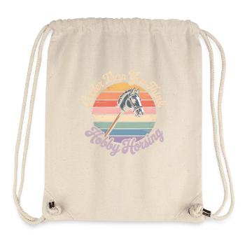 Hobby Horsing - Stanley/Stella recycelter Gym Bag - Naturweiß - Vorne