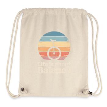Einrad - Stanley/Stella recycelter Gym Bag - Naturweiß - Vorne