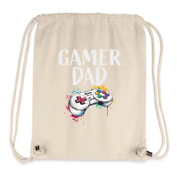 Gamer Dad Controller Art - Stanley/Stella Recycled Gym Bag - natural - Front