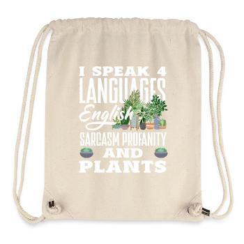 Garten- Und Pflanzenliebhaber Geschenke - Stanley/Stella recycelter Gym Bag - Naturweiß - Vorne
