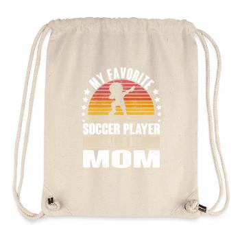 Fussball Fussballspieler - Stanley/Stella recycelter Gym Bag - Naturweiß - Vorne