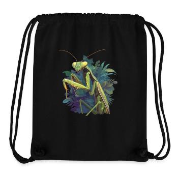 Gottesanbeterinnen Gottesanbeterin - Stanley/Stella recycelter Gym Bag - Schwarz - Vorne