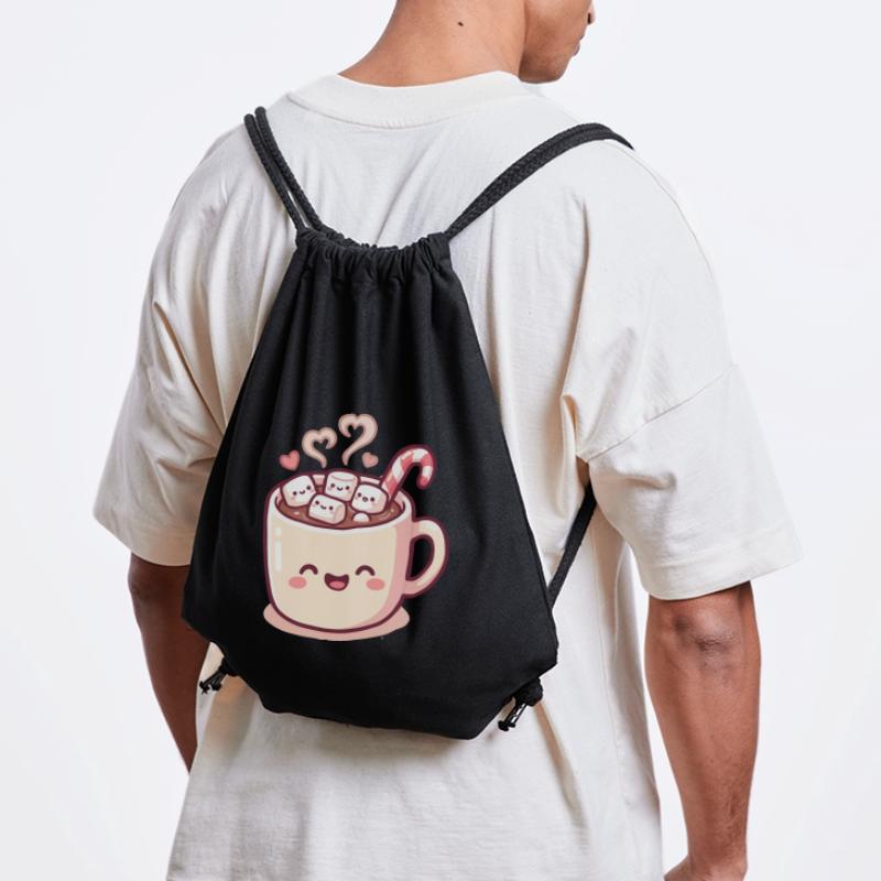 Cuddle mug with marshmallows & candy cane Stanley/Stella Recycled Gym Bag