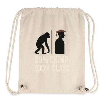 Prehistoric stone tools of Homo - Stanley/Stella Recycled Gym Bag - natural - Front