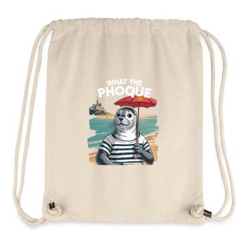What the Phoque Normandy Regional Humor Pride - Stanley/Stella Recycled Gym Bag - natural - Front