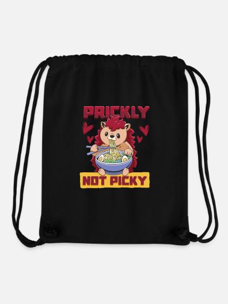 Igel Tag Hedgehog Day Prickly Not Picky - Stanley/Stella recycelter Gym Bag - Schwarz