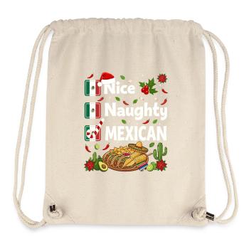 Nice Naughty Mexican Fiesta - Stanley/Stella recycelter Gym Bag - Naturweiß - Vorne