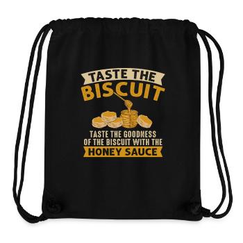 Taste The Biscuit Honey Sauce - Stanley/Stella Recycled Gym Bag - black - Front