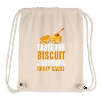 Taste the Biscuit with Honey Sauce - Stanley/Stella Recycled Gym Bag - natural - Front