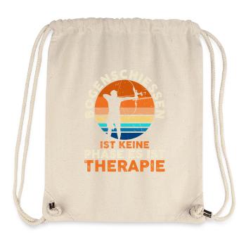 Bogenschütze Bogensport Bogenschießen - Stanley/Stella recycelter Gym Bag - Naturweiß - Vorne