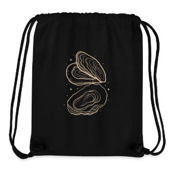Oysters - Stanley/Stella Recycled Gym Bag - black - Front