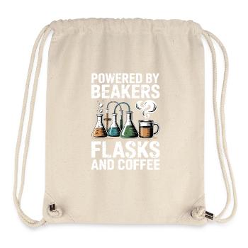 Alchemist Mind Engineer Heart Chemistry Motif - Stanley/Stella Recycled Gym Bag - natural - Front