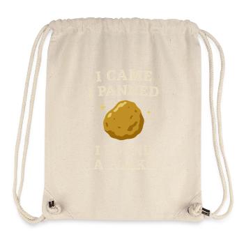 Goldwaschen Hobby Geschenk Creek Pan - Stanley/Stella recycelter Gym Bag - Naturweiß - Vorne