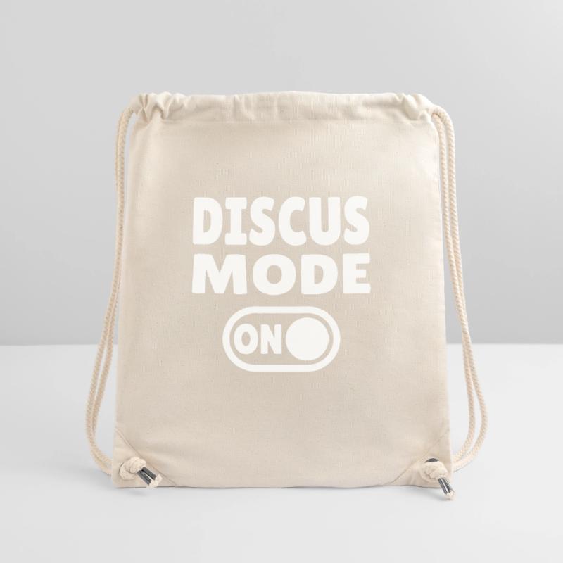 Discus Mode ON - Diskuswerfer Stanley/Stella recycelter Gym Bag