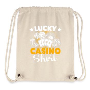 Casino Gambling - Stanley/Stella Recycled Gym Bag - natural - Front
