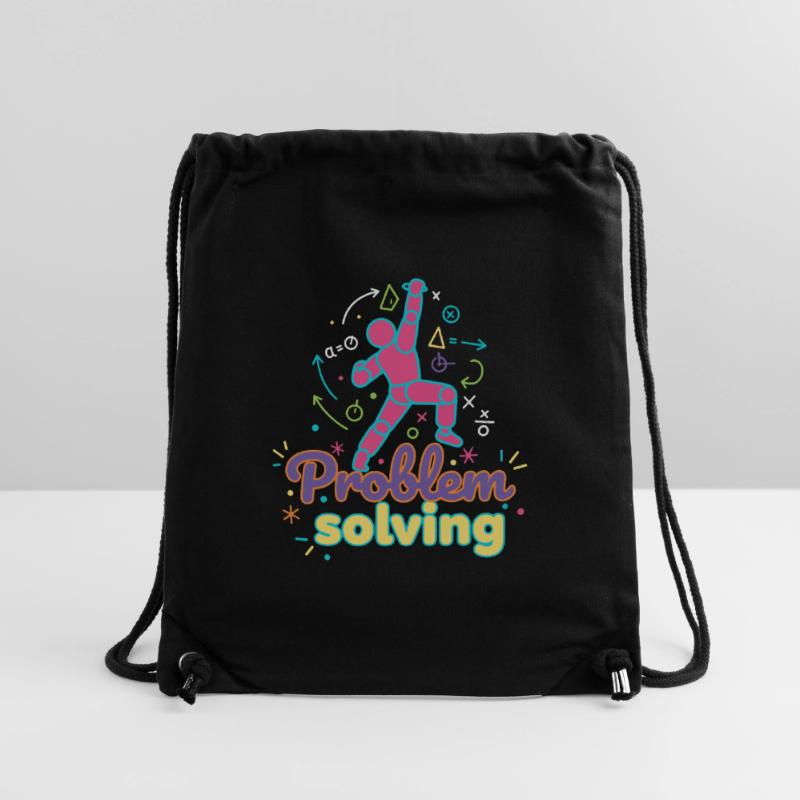 Problem Solving Climbing Rock Bouldering Fun Stanley/Stella Recycled Gym Bag