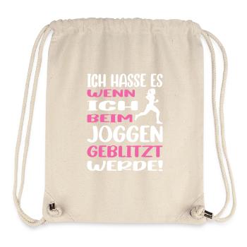 Jogging, Coureur Cadeau, Sport, Forme physique - Sac à cordon recyclé Stanley/Stella - blanc naturel - Devant