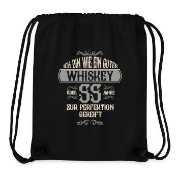 55. Geburtstag 55 Jahre alt Spruch Geschenk - Stanley/Stella recycelter Gym Bag - Schwarz - Vorne