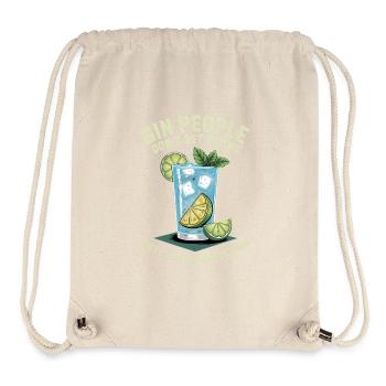Gin People Don't Get Drunk Botanicaly Inspired - Stanley/Stella Recycled Gym Bag - natural - Front