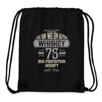 75. Geburtstag 75 Jahre alt Spruch Geschenk - Stanley/Stella recycelter Gym Bag - Schwarz - Vorne