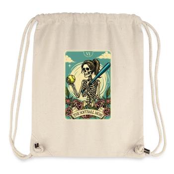 Die Softball Mom Bold-Grafik für Spieltagsfans - Stanley/Stella recycelter Gym Bag - Naturweiß - Vorne