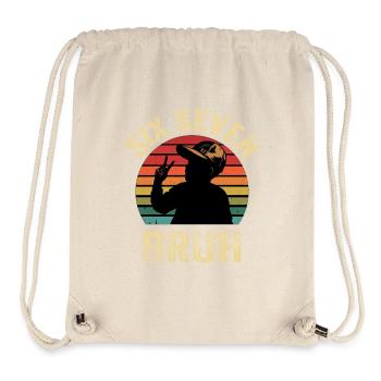 SixSeven Broth Retro Silhouette - Stanley/Stella Recycled Gym Bag - natural - Front