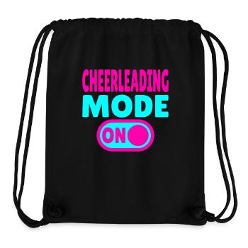 Mode cheerleading activé - Cheerleaders - Sac à cordon recyclé Stanley/Stella - noir - Devant