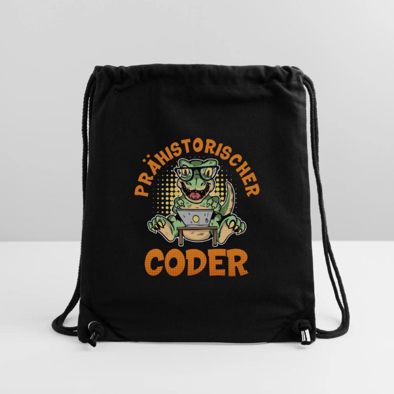 Coding PRÄHISTORISCHER CODER Lustiges Stanley/Stella recycelter Gym Bag