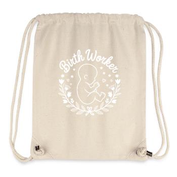 Geburtshelfer Baby Emblem - Stanley/Stella recycelter Gym Bag - Naturweiß - Vorne