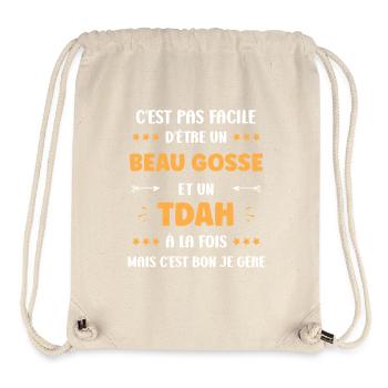 ADHS - Stanley/Stella recycelter Gym Bag - Naturweiß - Vorne