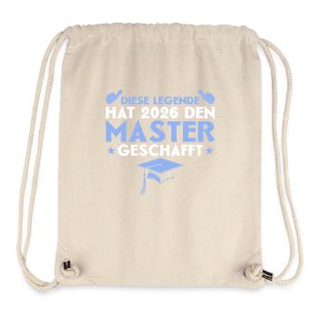 Examen de Master 2026 Réussi - Sac à cordon recyclé Stanley/Stella - blanc naturel - Devant