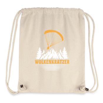 Paraglider SKYSCRAPER FUNNY - Stanley/Stella Recycled Gym Bag - natural - Front